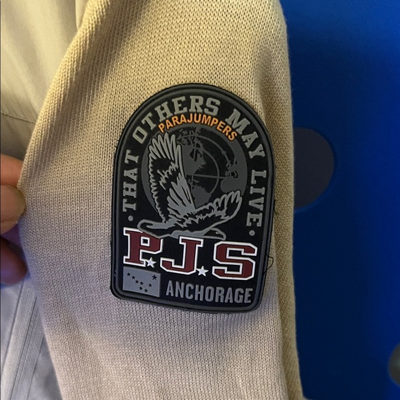 Parajumpers Light Gray and Beige Jacket for Men - Picture 3 of 7